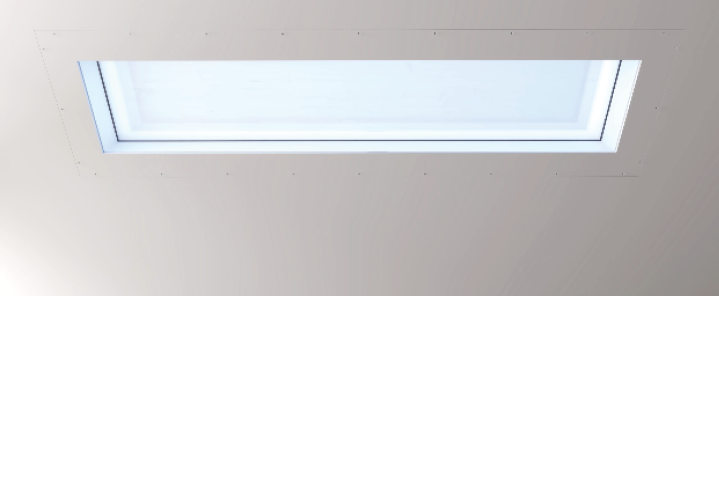 Circadian Sky installation example showing melanopic lighting in behavioral health setting